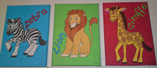 Animal canvas artwork