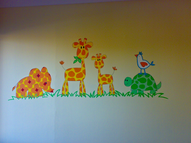 Nursery mural